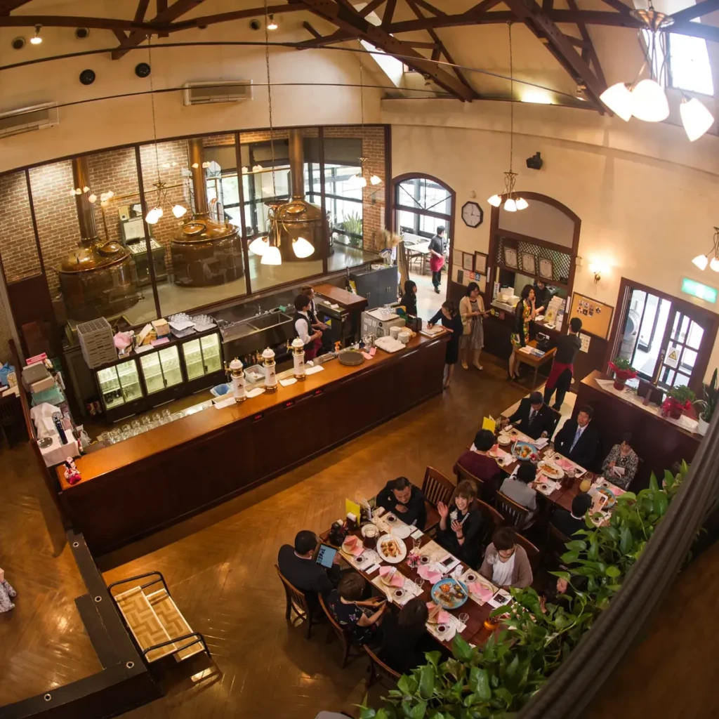 オホーツクビアファクトリーの店内画像