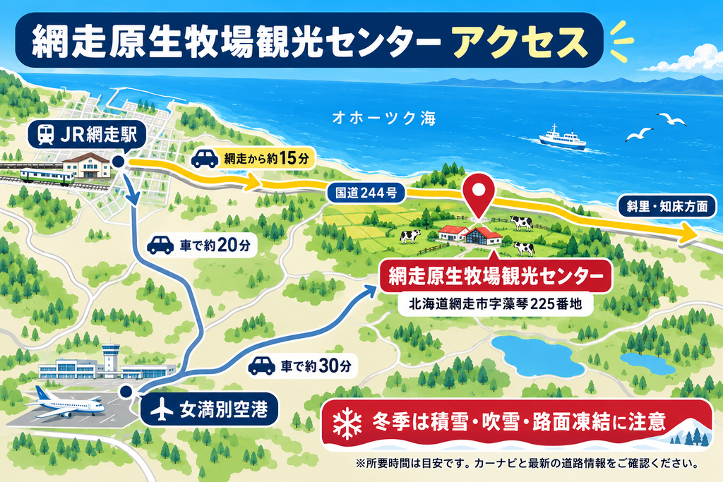 車でのアクセス地図ガイド